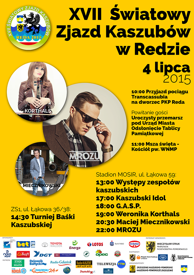 Reda. Światowy Zjazd Kaszubów.